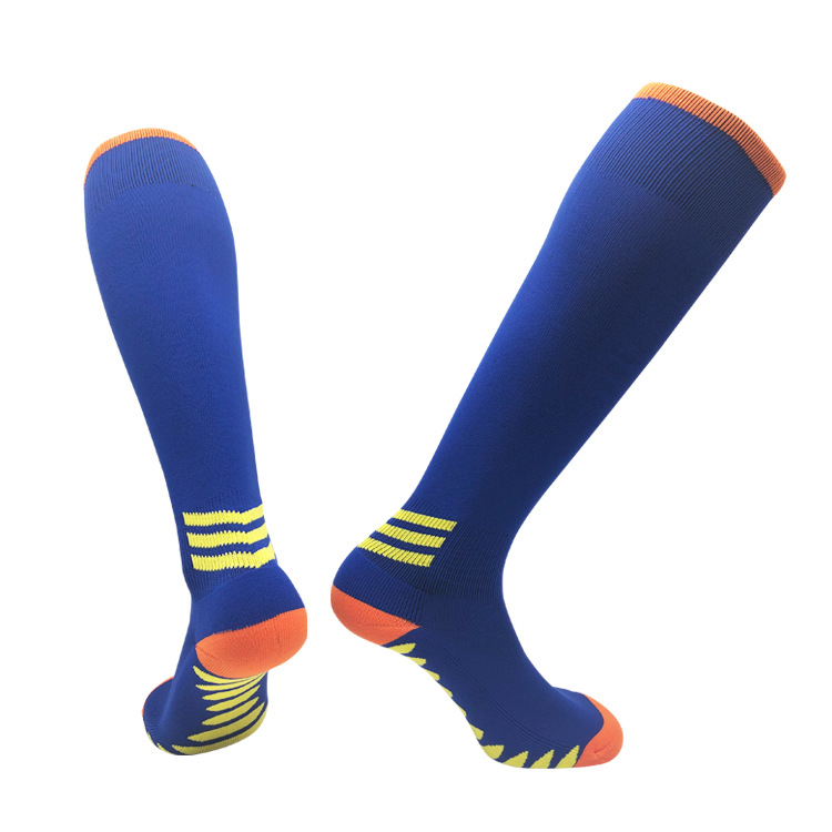 Adult Soccer Knee Socks Towel Bottom Breathable Wear Non-slip Anti-barreled Football Socks Student Socks